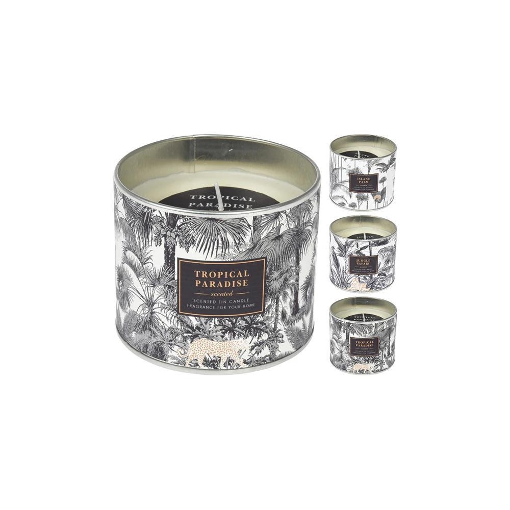 VASO ZINCO CON CANDELA D8 3MOD